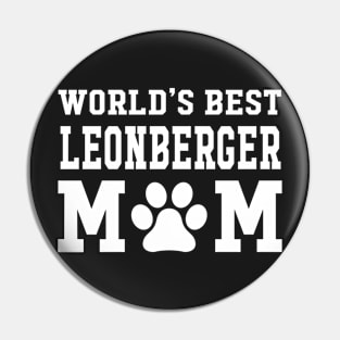 World’s Best Leonberger Mom Pin