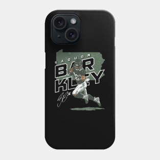 Saquon Barkley Philadelphia Player Map Phone Case