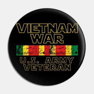 Vietnam War U.S Army Veteran Gift Pin