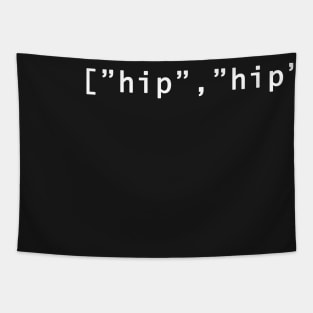 Hip Hip Array [Hooray] Birthday Coding Programming Tapestry