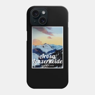 Arosa Lenzerheide ski - Switzerland Phone Case