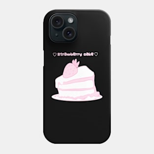 Kawaii Strawberry Cake Phone Case