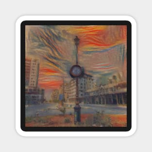 Old Clock Tower of Homs - Munch Magnet