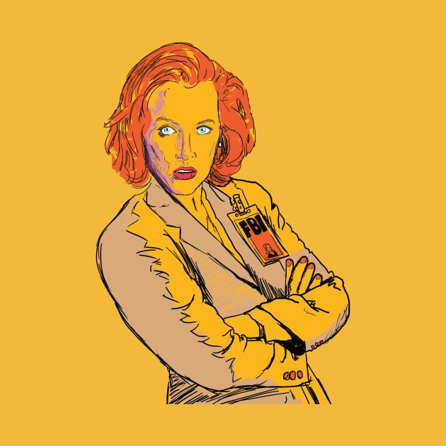 Scully by mcguima