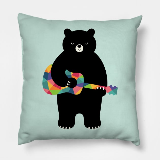 Happy Song Pillow by AndyWestface