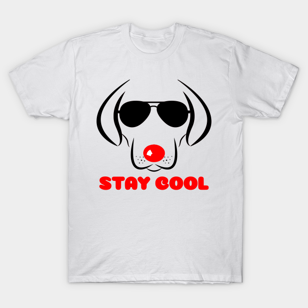 Dog With Red Nose - Red Nose - T-Shirt | TeePublic