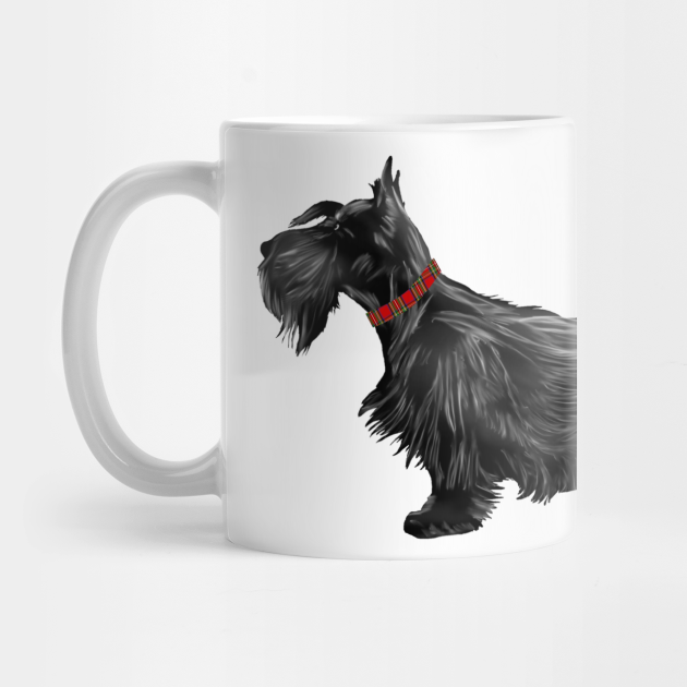 scottie dog mug