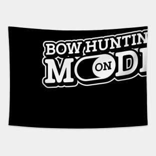 Bow hunting mode on deer buck archery archer bow Tapestry