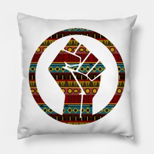 Black Power Fist, black lives matter, black history, afrocentric Pillow