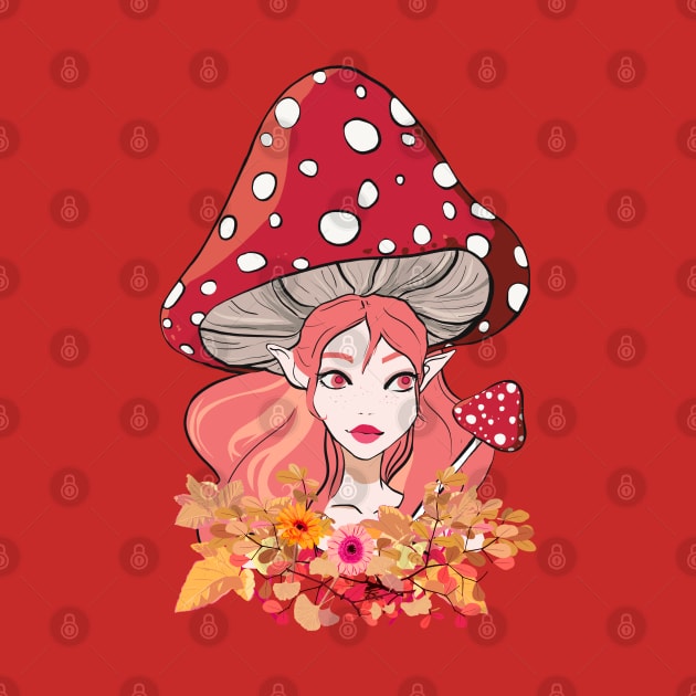 Mushroom fairy by Mimie20