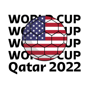 World Cup Qatar 2022  - Team USA T-Shirt