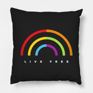 Live Free Pillow