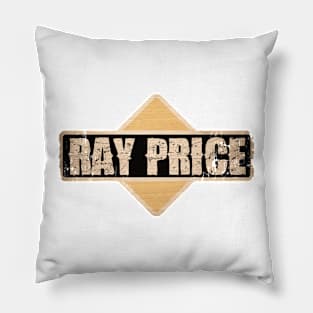 Ray Price Vintage Pillow