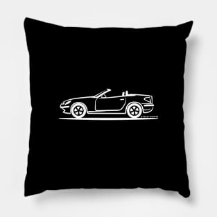 Mercedes Benz SLK R171 Wht Pillow