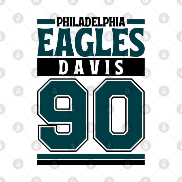 Philadelphia Eagles Davis 90 American Football Edition 3 by Astronaut.co