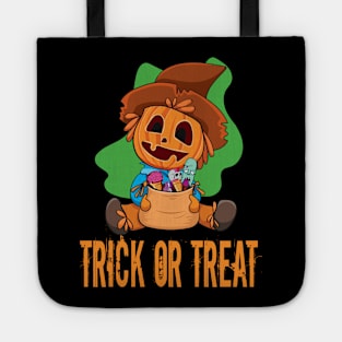 Trick or Treat Pumpkin Tote