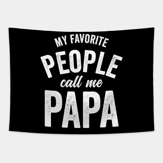 My Favorite People Call Me Papa Tapestry by RichyTor