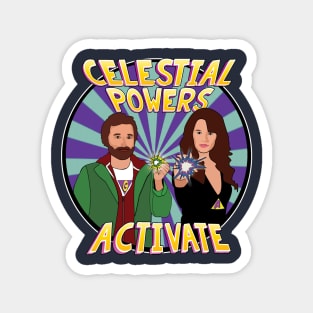 Celestial Wonder Twins Magnet