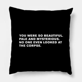 The Addams Family Quote Pillow