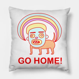 GO HOME! Rainbow Dog Pillow