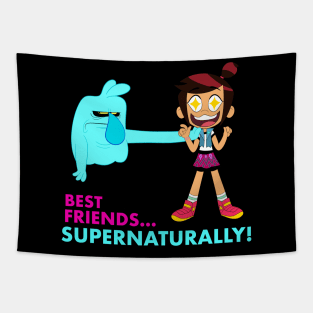 Best Friends Supernaturally! | The Ghost And Molly McGee Tapestry