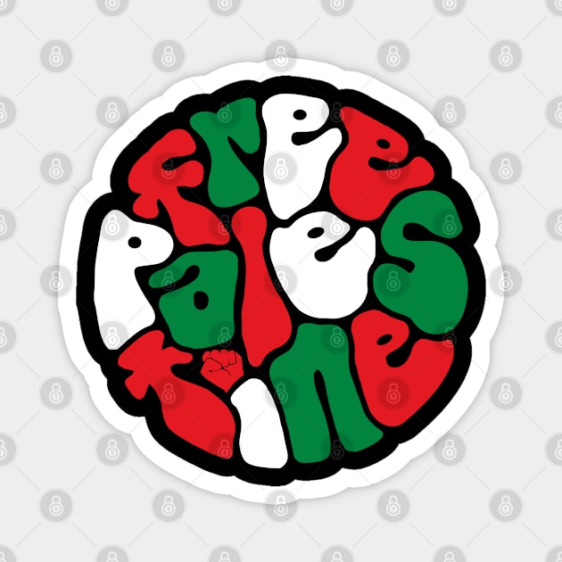 Free Palestine Magnet by darklordpug