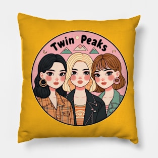 Twin Peaks Girls Pillow