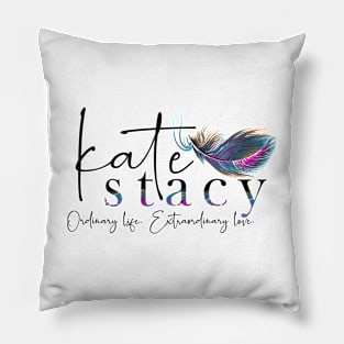 Kate Stacy Logo Pillow