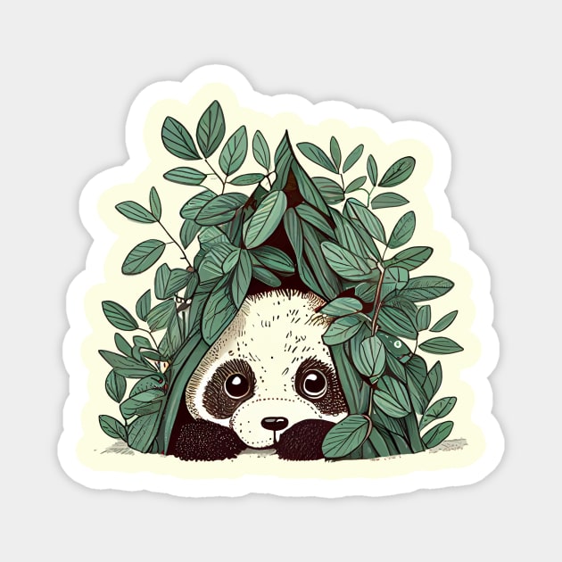 Kawaii Cute Panda Magnet by Pixy Official