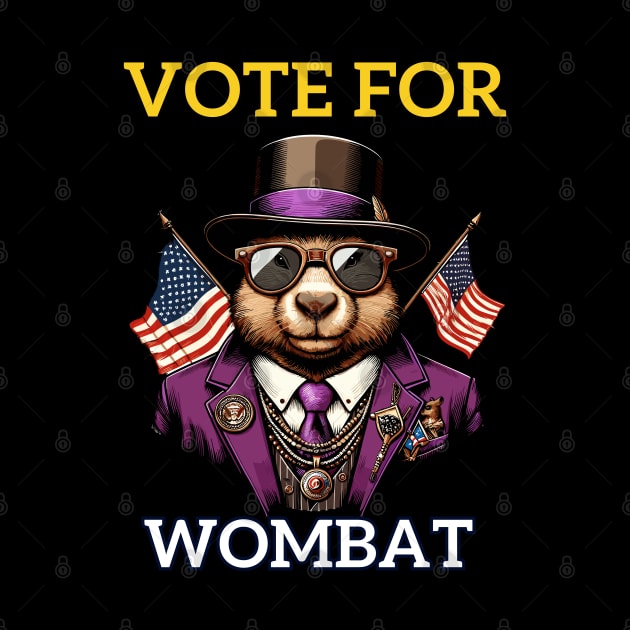 Wombat for President: Vote 2024 by chems eddine