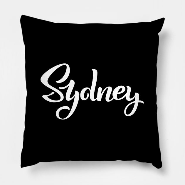 Sydney Pillow by ProjectX23Red