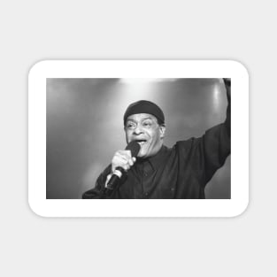 Al Jarreau BW Photograph Magnet