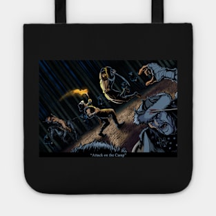 Attack on the Camp framed Tote