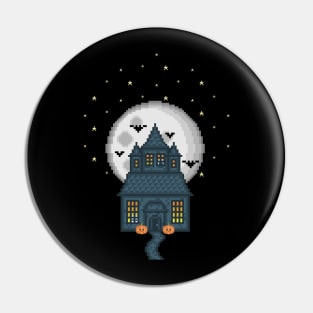 Haunted House Pin