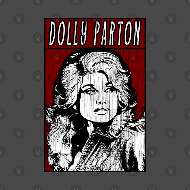 Vintage Retro Dolly Parton by Projectup