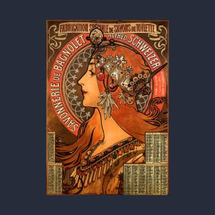 Savonnerie de Bagnolet by A Mucha T-Shirt