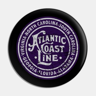 Distressed Atlantic Coast Line Railroad Pin