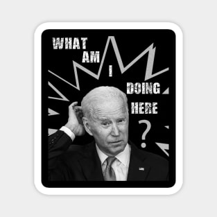 Biden Confused Magnet