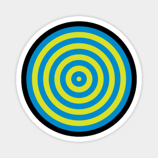 Blue Green Target Magnet