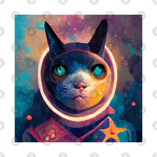 Space Catz ONE by www.TheAiCollective.art