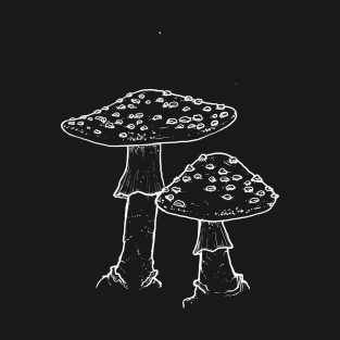 Amanita Muscaria Mushrooms T-Shirt