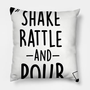 Shake, Rattle, and Pour Pillow
