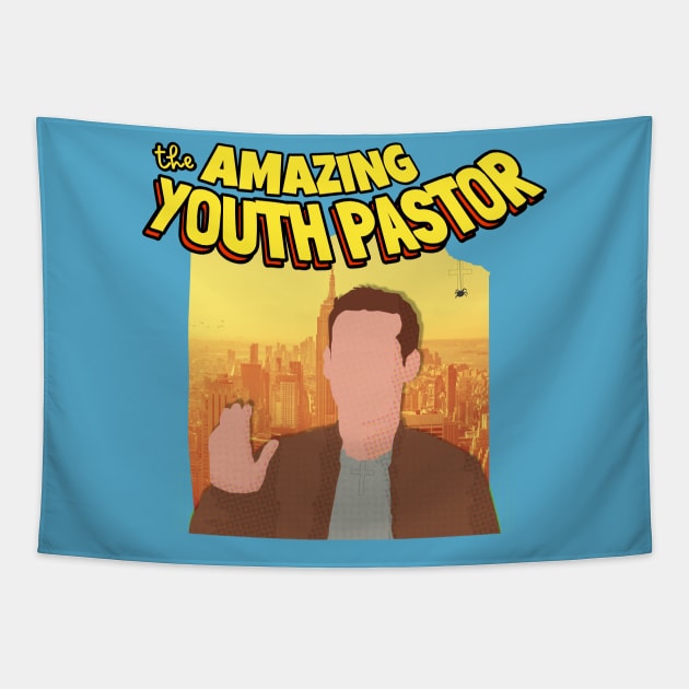 The Amazing Youth Pastor Tapestry by fwerkyart