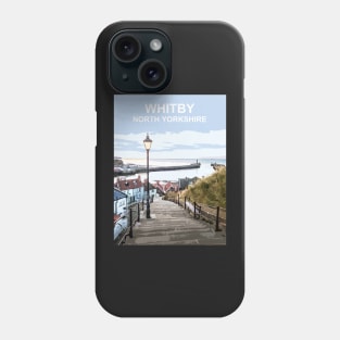 Whitby 199 Steps North Yorkshire, England, uk Phone Case