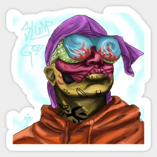 Designer Ski Mask Sticker for Sale by FHendriks