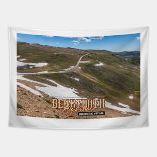 Beartooth Highway Wyoming and Montana Tapestry