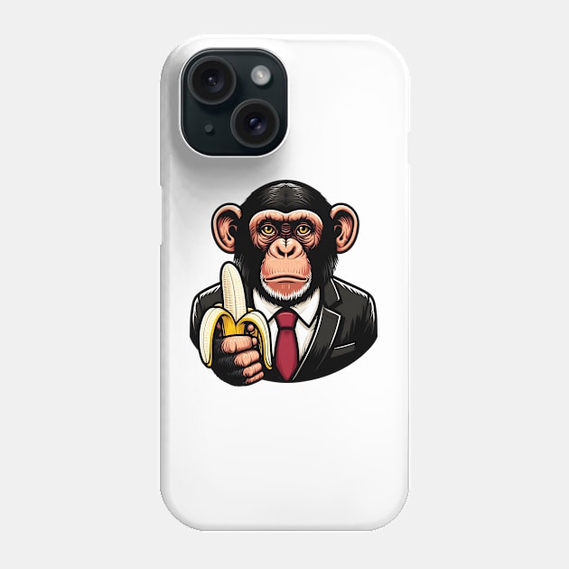 Monkey Wick Phone Case by Rawlifegraphic