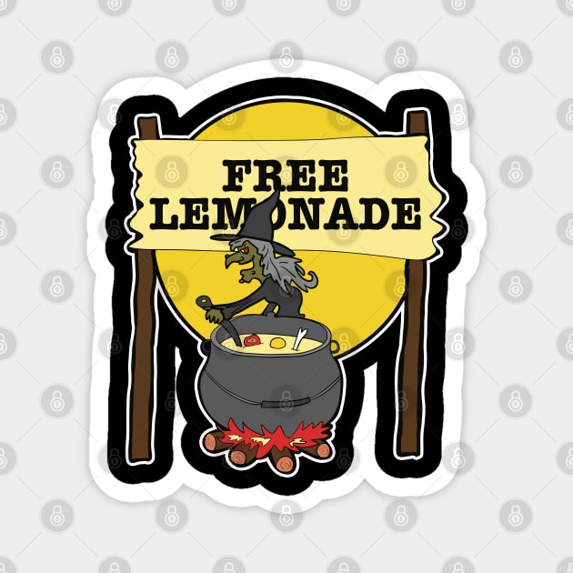 The Witch’s Lemonade Bar Magnet by DDDInspiration