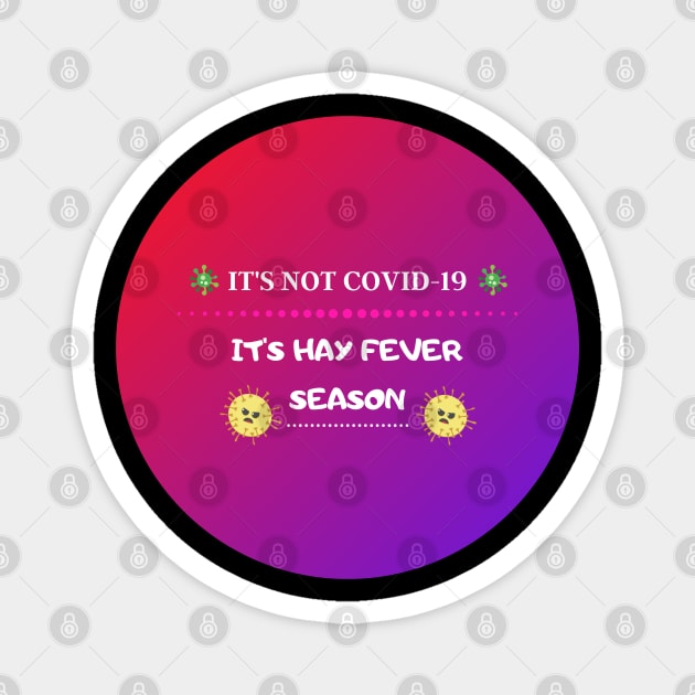 #4 it's hay-fever season Magnet by Grishman4u