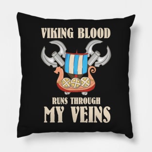 VIKING GIFT: Viking Blood Pillow